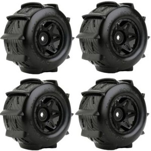 Copertoni X-Uphill MFT SOFT su cerchio nero 24mm (2) LOUISE per ARRMA
