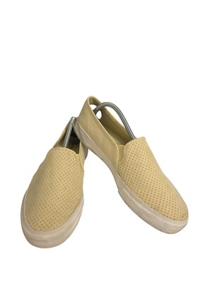 Keds Womens dream foam Size Perforated Yellow Slip-On