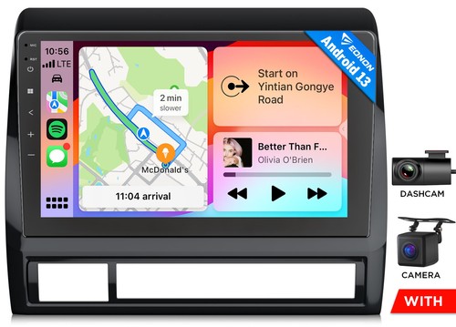 For Toyota Tacoma 2005-2013 9" Android Auto 13 Car Radio Stereo GPS CarPlay WiFi - Picture 21 of 24