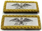 INDIAN WARS SPAN-AM US ARMY M1885 INFANTRY COLONEL TUNIC SHOULDER BOARDS W/CILPS