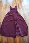 Kennedy Blue Bridesmaid Dress Color Burgundy Sz 8 Formal Long — photo 2