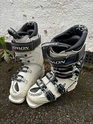 Salomon X-Max LC 100 Junior Ski Boots - Size 25 | eBay UK
