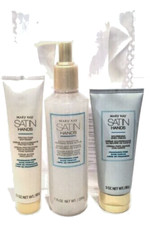 Mary Kay Satin Hands "Fragrance Free" Pampering 3 Piece Set New w/ bag Full Size