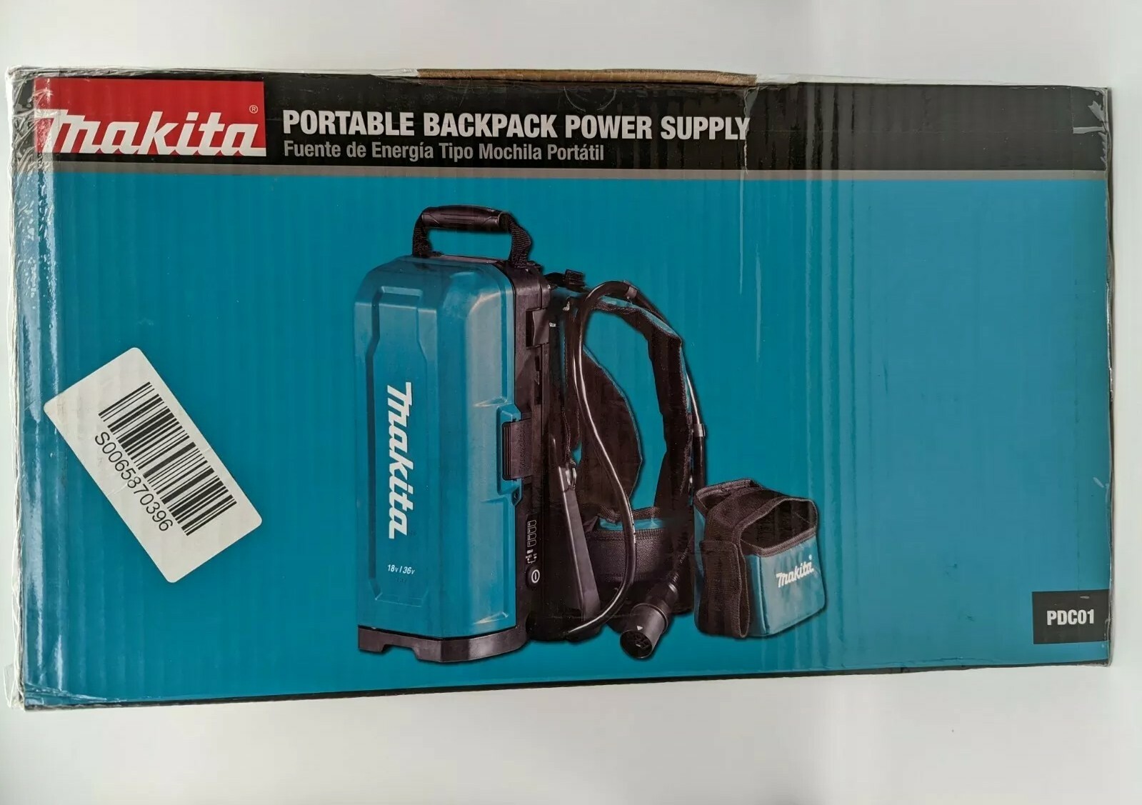 NEW Makita PDC01 ConnectX, LXT, & LXT X2 Portable Backpack Power Supply