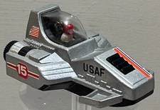 Vintage Marz Karz Diecast Space Sled Car 1:64 #S8123 USAF Summer Metal