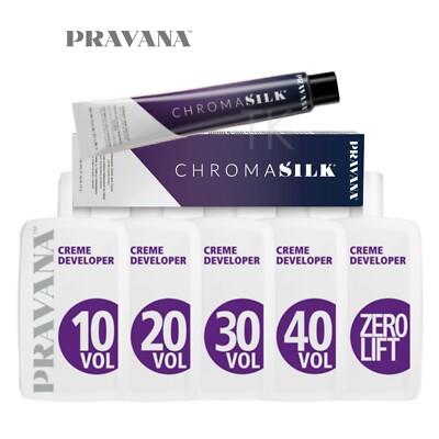 PRAVANA Chroma Silk & Keratin Protein Hair Color 3oz NEW! (CHOOSE YOURS)