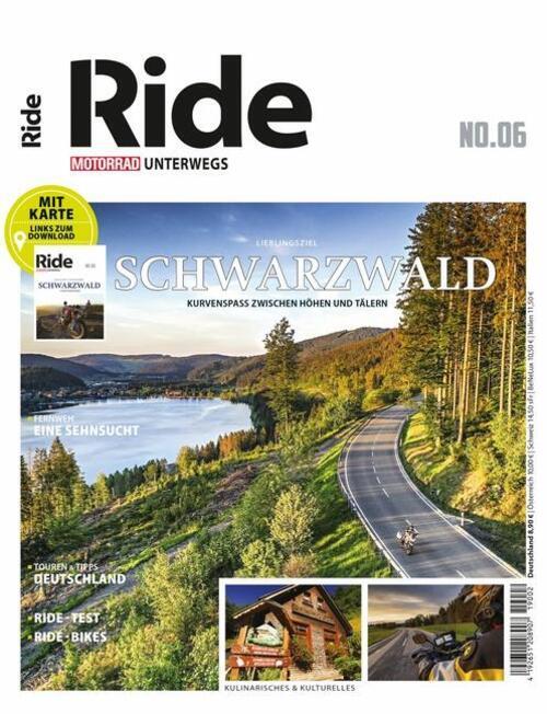 Thumbnail - Ride - Motorrad Unterwegs, No. 6 | Schwarzwald | Taschenbuch | 130 S.