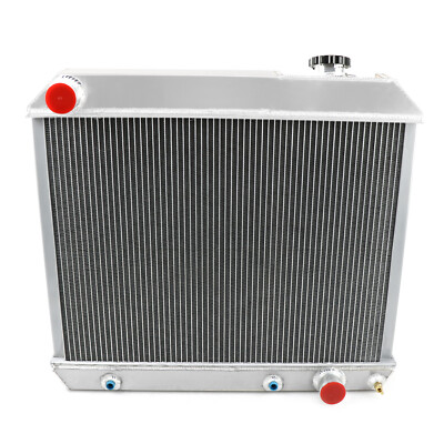4 Row Aluminum Radiator for 1963-1966 1965 CHEVY PICKUP TRUCK C10 C20 C30
