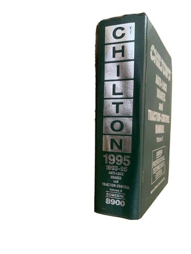 Chiltons 1995 Antilock Brakes & Traction Volume II Professional Edition GM - Picture 4 of 4