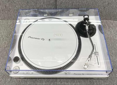 Pioneer PLX-500 Direct Drive DJ Turntable White Very Good