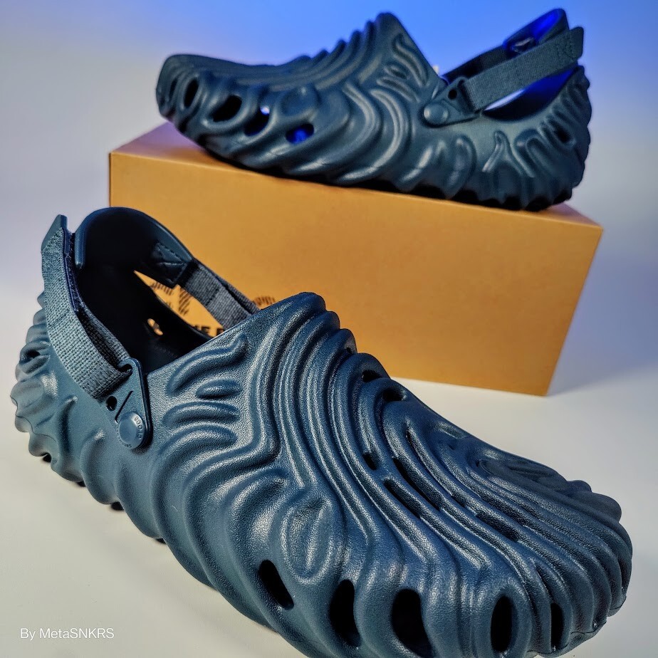 Crocs Pollex Clog COMO Men US 10 Navy Blue Salehe Bembury Collab Echo Foam Sport Crocs x Salehe Bembury Pollex Clog Como Shoes – Extra Butter main image 4