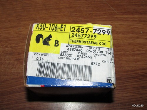 NEW GM 24577299 Thermostat, Intake Manifold OEM (J1859 DS661 B4) - Picture 3 of 3