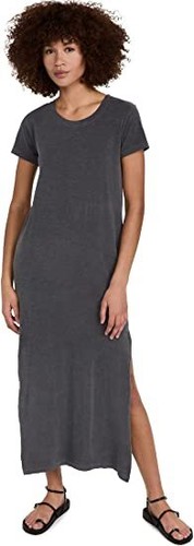 Sundry Women's Short Sleeve Maxi Dress 