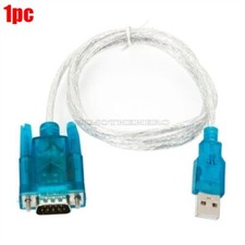 Usb To RS232 Serial Port 9 Pin DB9 Cable Serial Com Port Adapter Convertor Bl vp