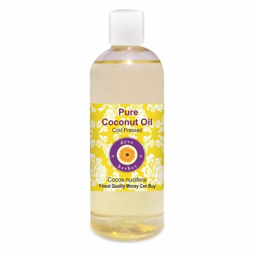 Deve Herbes Pure Coconut Oil (Cocos nucifera) Cold Pressed for Skin & Hair - Picture 16 of 38