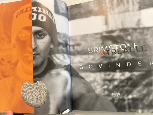 Brimstone and Treacle by Govinder Nazran Hardback Book limited edition - Picture 3 of 4