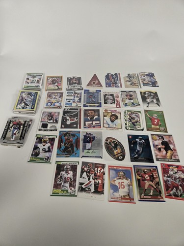 Football Karten Lot 100 Karten enthält ein Jay Cutler 2006 Playoff Autogramm und