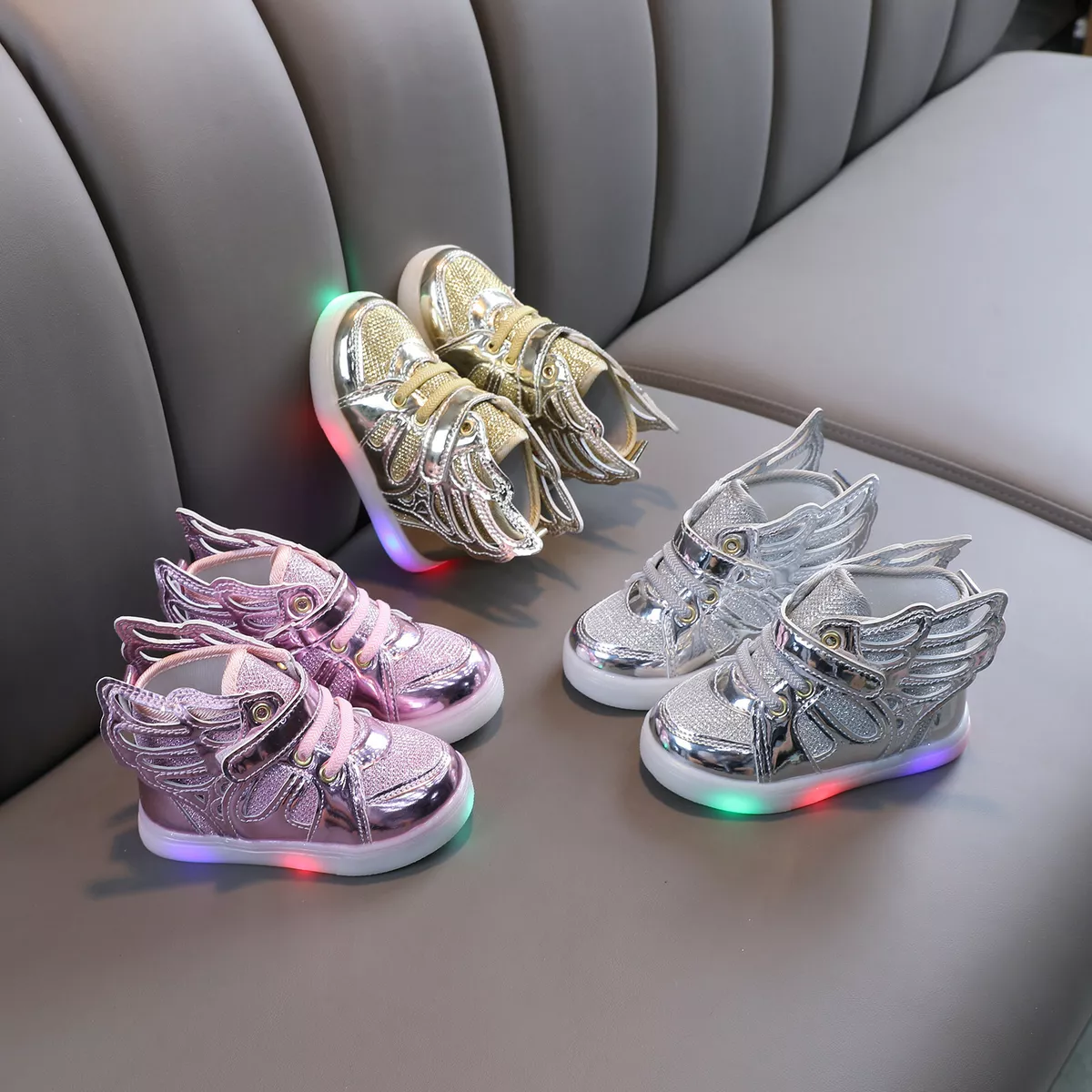 Girls hotsell colorful sneakers