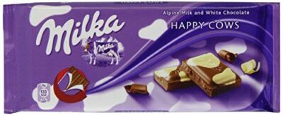 Milka Happy Cows Original Schokolade 100g (10 Riegel)