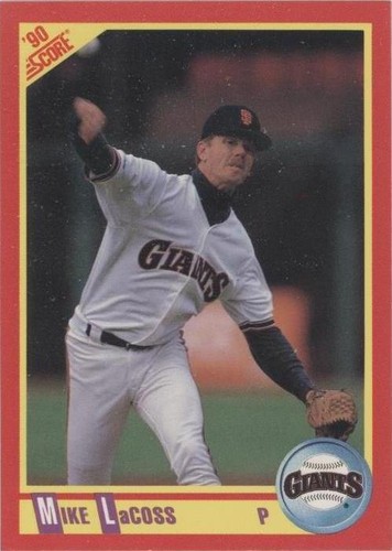 1990 Topps Baseball Mike LaCoss #53 EX | eBay