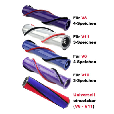 Bürstenwalze zur Auswahl für Dyson SV10 SV11 SV12 SV14 SV15 SV17 DC59 DC72