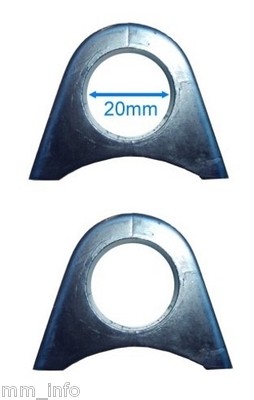 Polyurethan PU Stabigummi VW Scirocco 1 HA außen 20mm