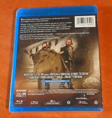 The Fisher King Blu-ray Robin Williams Jeff Bridges Terry Gilliam