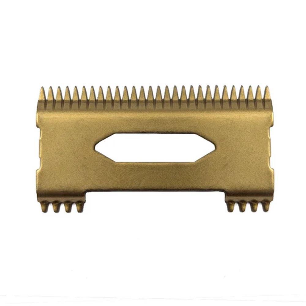 Gamma+ Moving Blade for Clipper Slim Deep Tooth Gold Titanium Hairdresser Barber