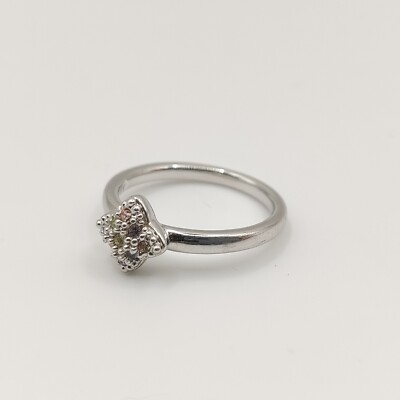   Pierre Lang Ring Fingerring Damenring Dame Perle Zirkonia Stein Silber 223  