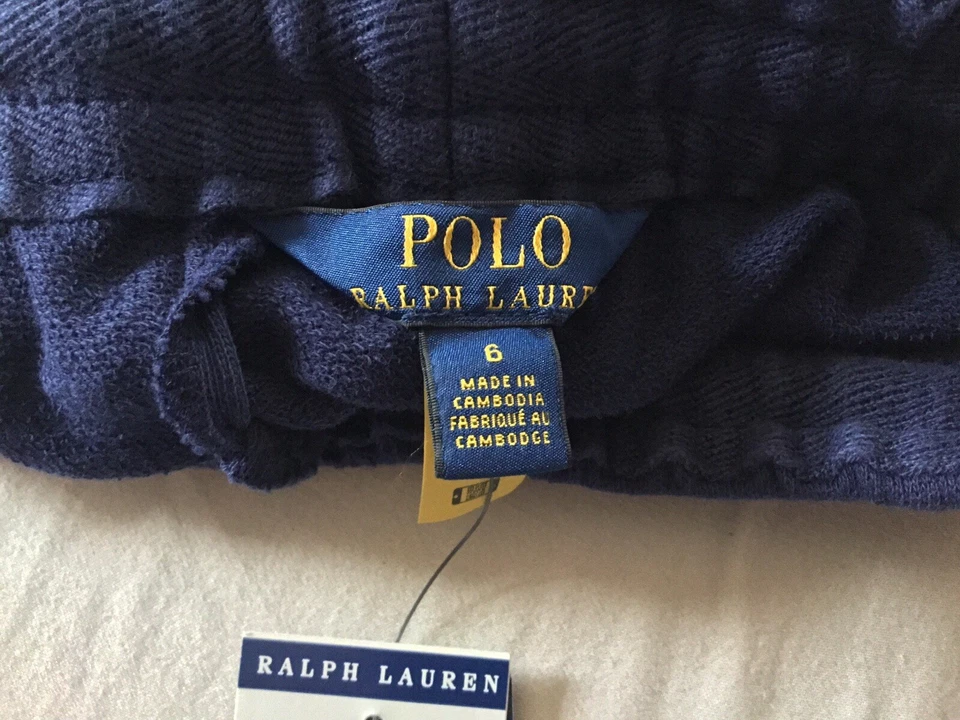 POLO RALPH LAUREN BOYS BIG PONY SHORTS SIZE 6 - Image 4 of 4