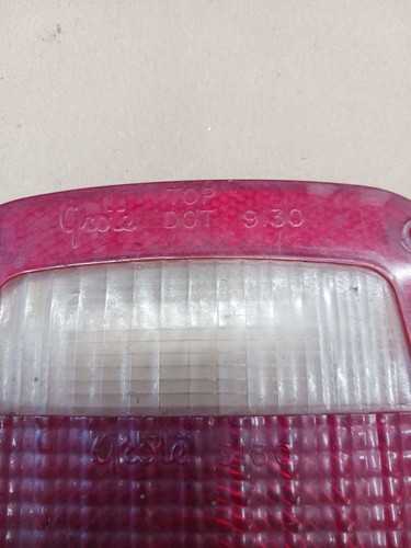 70s 80s FORD CHEVY GMC STEPSIDE TRUCK TAILLIGHT LENS GROTE 9130 #HA-126 - Picture 3 of 4