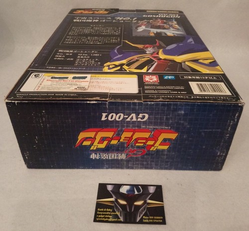 Mini Jumbo Roboter GV-001 GOSHOGUN DX GOTRINITON, Miracle Production 2008 neu MIB. - Bild 5 von 7