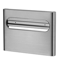 Stardrix Slim Brushed Stainless Steel Toilet Seat Cover Dispenser