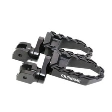 For Legend TT 98-01 00 99 BUZZ Front Footpegs 40mm Arm BLACK Laser