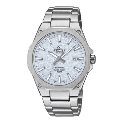 CASIO flache Herrenuhr Edifce bis 10 BAR wasserdicht mit Saphirglas EFR-S108