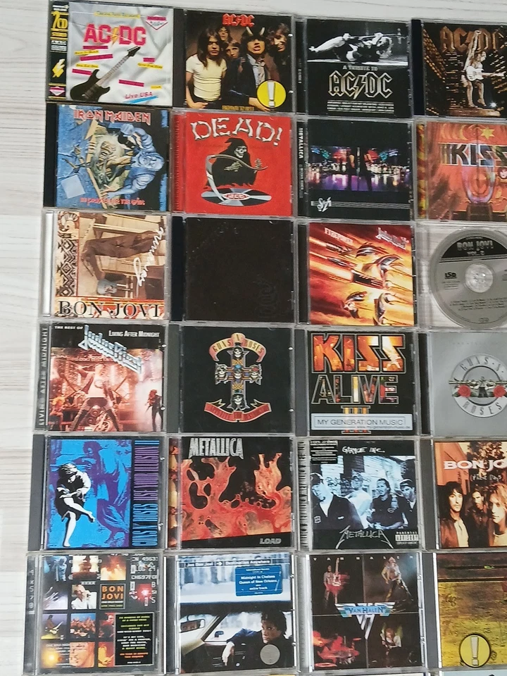 100 x Heavy Metal/ Rock/Pop-CDs 60er-70er-80er Vintage Top-Zustand Nr5 - Bild 2 von 4