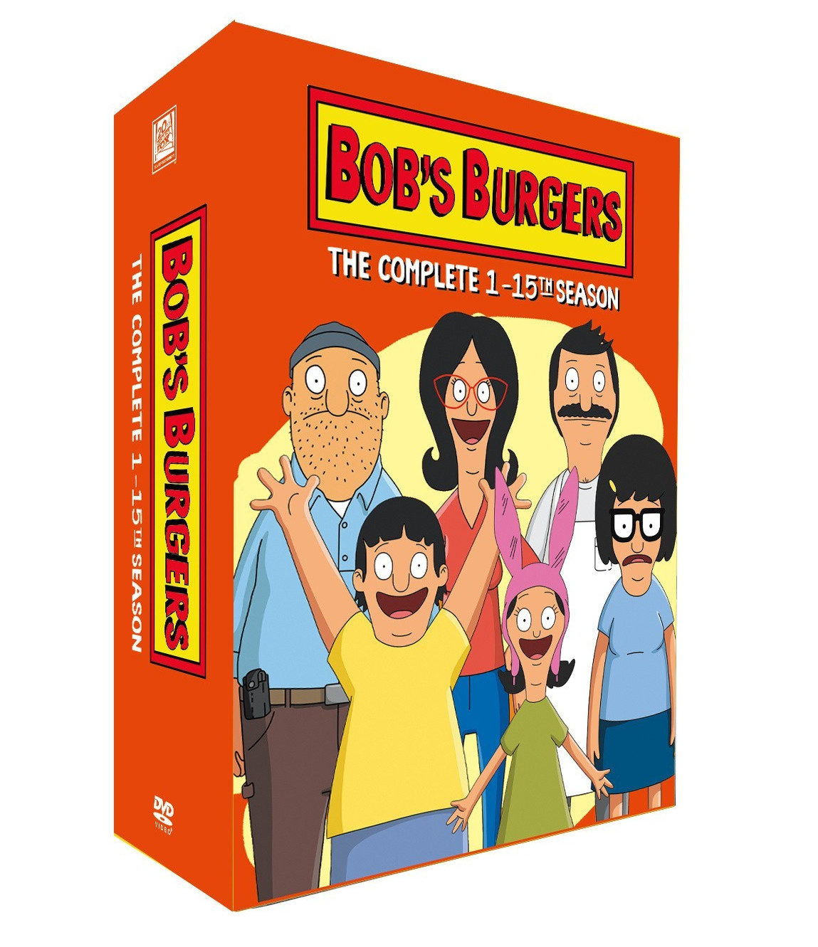 BOB'S BURGERS the Complete Series Seasons 1-15 - (DVD 42-Disc Box Set) Sealed