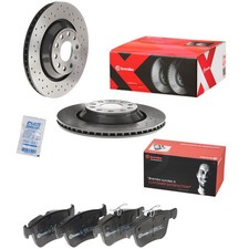 Brembo Xtra Line Bremsscheiben 310mm + Bremsbeläge Hinten passend für VW Passat