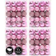 160 Pcs Christmas Balls Ornaments for Xmas Tree - Shatterproof Christmas Tree