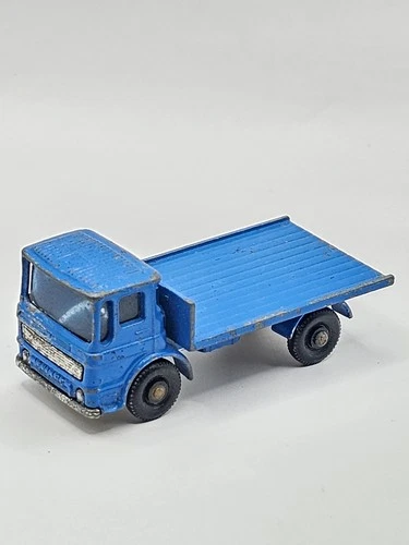 Vintage Matchbox Site Hut Truck No.60 Lesney 1/64 Made in England Blue