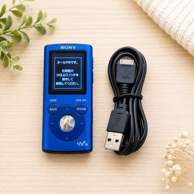 Sony MP3 プレーヤー 青色 Sony Walkman NW-E052 2GB Blue MP3 Player Japan Model Japanese