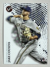 Jake Cousins 2022 Topps Pristine Rookie #212 Milwaukee Brewers