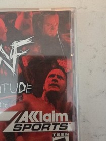 WWF Attitude Dreamcast Video Game Complete Set with Manual CIB