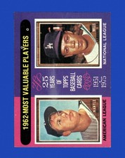 1975 Topps Set-Break #200 1962 MVP's NR-MINT *GMCARDS*