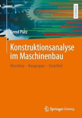 Konstruktionsanalyse im Maschinenbau: Maschine   Buch Springer Vieweg