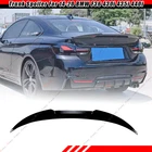 For 2014-2020 BMW F36 430i Gran Coupe M4 Style Trunk Spoiler Lip Gloss Black