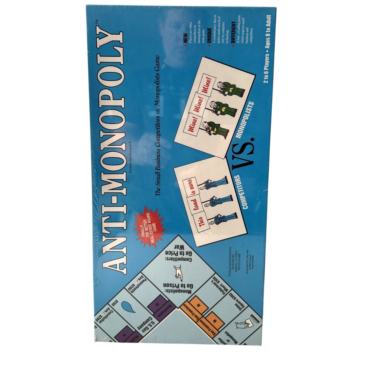 Talicor New Sealed Rare Game Unique Vintage