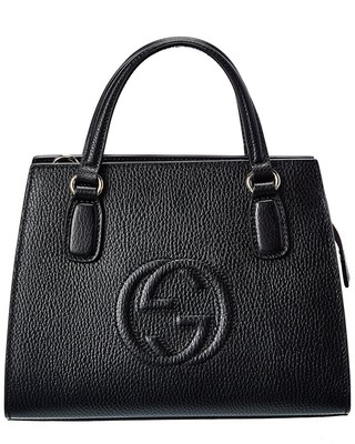 Gucci Horsebit 1955 Shoulder Bag Black Leather/Suede for
