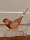 Fenton Pink Glass Bird Vintage Bird Of Happiness