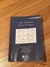 Tidy Finance with Python Book Chapman & Hall CRC The Python Series by Scheuch